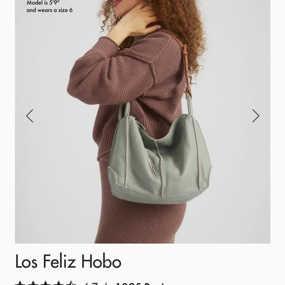 Los Feliz Hobo Bag - Gray